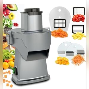 200W Electric Vegetable Dicer and Slicer Machine